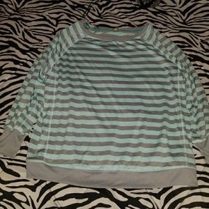 Stripped sporty sweater